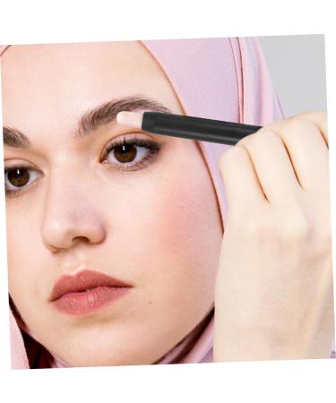 Gogogmee 2pcs Small Eyeshadow Double Ended Makeup Brush Eyeshadow Makeup Eye Shadow Makeup Black Abs - Buy Online on GoSupps.com