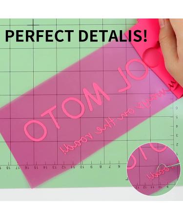 HTVRONT Neon Pink HTV Vinyl Rolls - 12 x 20FT Heat Transfer Vinyl for Shirts - Easy to Cut & Weed Iron On Vinyl - Buy Online on GoSupps.com