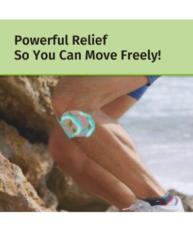 FDA-Listed Hemp Knee Relief Patch | CoolNumb Triple Action Technology | Up to 8 Hours Relief | Ergonomic Design - Buy Online on GoSupps.com