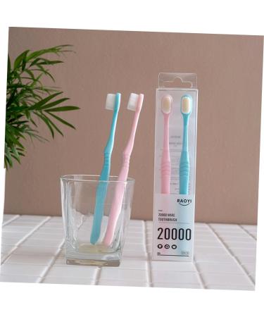 Buy Hapinary 2-Pack Charcoal Toothbrushes for Superior Oral Hygiene | Portable & Eco-Friendly Nylon Brushes for Adults - Buy Online on GoSupps.com