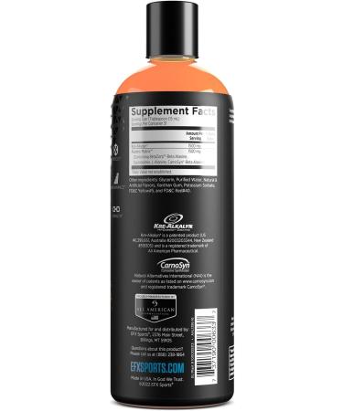EFX Sports Cell Rush - Fast Acting Muscle Fuel with Kre Alkalyn & Beta Alanine | 16 Fl Oz (Orange) | International Shipping Available - Buy Online on GoSupps.com