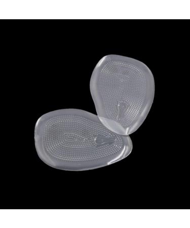 uxcell 2pcs Transparent Silicone Gel Forefoot Insole Pads for High Heel Comfort | Cushions for Pain Relief - International Shipping - Buy Online on GoSupps.com