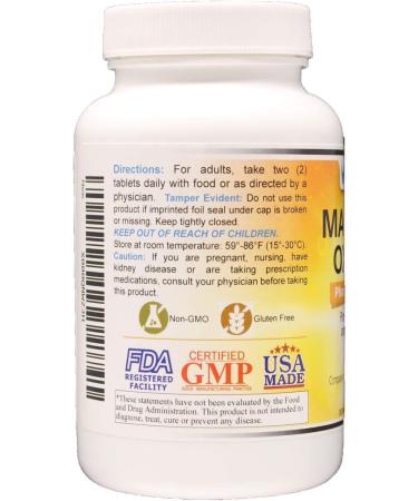 Wonder Labs Magnesium Oxide 400 - Pharmaceutical Grade, 483mg - 250 Tablets - Compare to MAG-OX 400 - Buy Online on GoSupps.com