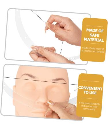 Gogogmee 1 set Ruler Balance Auxiliary for Corrector Tool Line Eyebrow Drawing Level Reuseable Bow Measuring - Buy Online on GoSupps.com