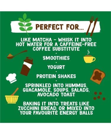 Organic Moringa Powder 250g | Ethically Sourced & Non-GMO | 100% Natural Vegan & Gluten Free | Ideal for Curries, Smoothies & Baking - Buy Online on GoSupps.com