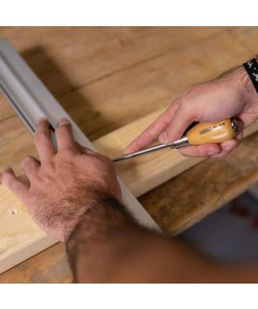 General Tools Scratch Awl Tool with Hardwood Handle - Scribe  Layout Work  & Piercing Wood - Alloy Steel Blade 1 Steel - Buy Online on GoSupps.com