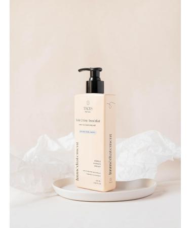 Trois For All - Immediate Cream Care - All-in-1 with and without rinsing - Detangles hydrates & defines - Buy Online on GoSupps.com