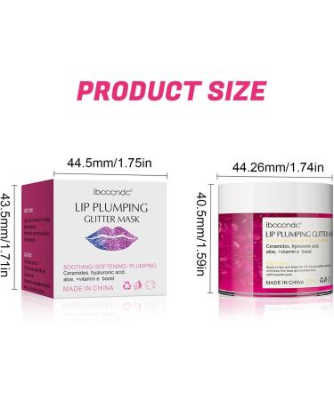 Gruwkue Lip Plumping Gloss | Natural Lip Plumper To Plump Your Lips Lip Care Enhancer Lip Moisturizer For Smoother More Supple Lips Enhance & Nourishing Firm Lips Purple - Buy Online on GoSupps.com