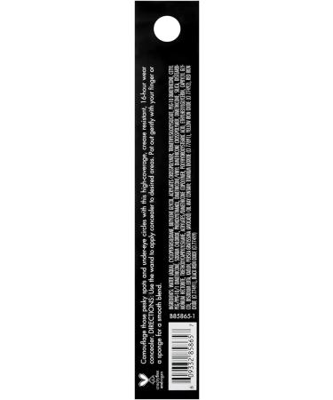 e.l.f. 16HR Camo Concealer - Deep Caramel 0.203 Fl Oz | Full Coverage & Highly Pigmented - Buy Online on GoSupps.com