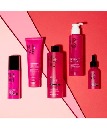Nip + Fab Salicylic Acid Concentrate Extreme 2% | Salicylic Acid Serum | Niacinamide | BHA Acid | Vitamin B3 | Smoothing | Pore Minimizing | 30 ml - Buy Online on GoSupps.com
