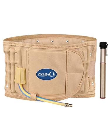 Nbbbbzc inflatable lumbar belt lumbar vertebrae support belt back support decompression belts for the waist decompression belt back pain relieve back pain