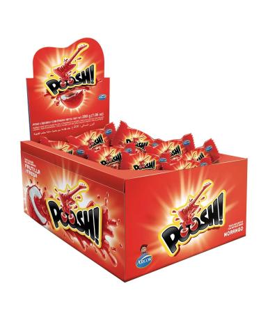 POOSH! - Bubble Gum Strawberry Flavor Filling (Pack of 40) - Buy Online on GoSupps.com