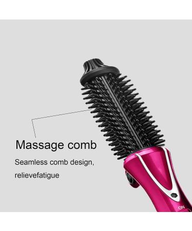Buy Portable Heated Curling Brush Mini Curling Iron for All Hair Types | Anti-Scald Comb | International Shipping Available - Buy Online on GoSupps.com