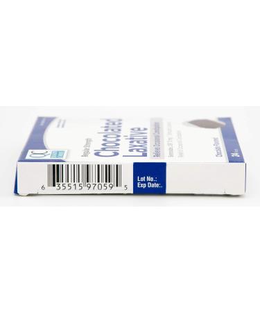 Quality Choice Regular Strength Chocolate Laxative 24 Count - Gentle Relief (1 Pack) - Buy Online on GoSupps.com