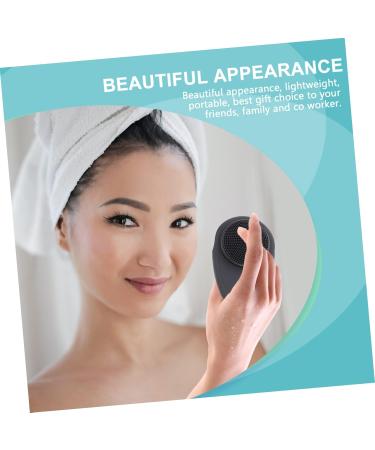 DOITOOL Cleansing Brush Face Cleansing Tool Home Facial Brush Silicone Cleaning Brush Manual Face Brush Manual Facial Brush Facial Cleanser Deep Cleaning Silica Gel Miss - Buy Online on GoSupps.com