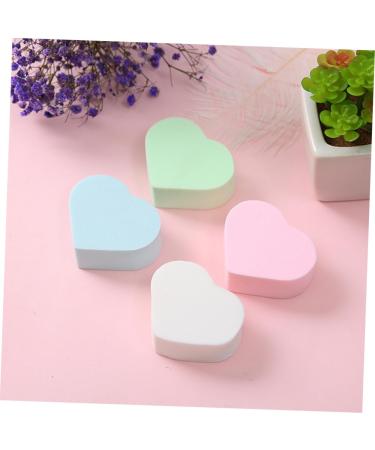 Beaupretty 12 Pcs Makeup Sponges Set - Heart Shape Foundation & Cleansing Facial Puffs for Flawless Makeup | International Shipping Available - Buy Online on GoSupps.com