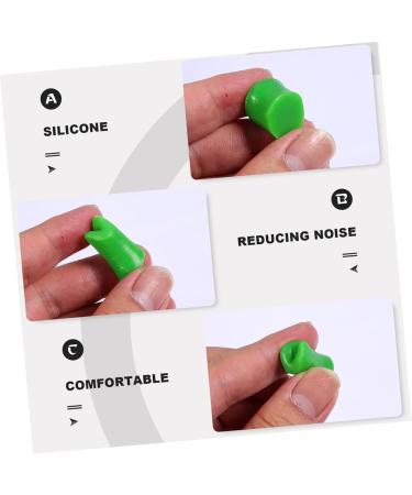 NOLITOY Swimming Ear Protector - 24 Pairs Silicone Anti-Noise Reusable Earbuds for Swimmers | Noise Cancelling & Noise Reduction - Buy Online on GoSupps.com