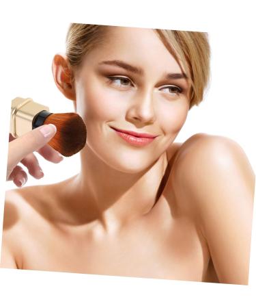 Didiseaon Professional Makeup Brush Cosmetics Brush Fashion Blush Brush Makeup Powder Brush Highlight Miss Banana Clip 2.7*2.7cm Golden - Buy Online on GoSupps.com