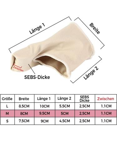 Mogade Hallux Valgus Bandage - Corrective Hallux Valgus Socks with Silicone Pad - 1 Pair (M) for Toe Ball Protection - Buy Online on GoSupps.com