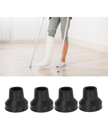 10Pcs Cane Tips Rubber Skid Resistance Wearproof Walking Crutch Tips for Standard and Folding Walking Sticks (12mm) - Buy Online on GoSupps.com