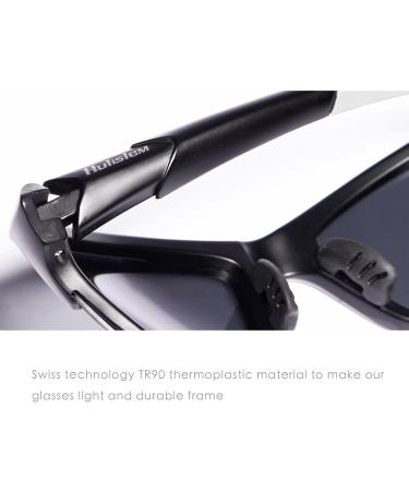 G7 Sports Polarized Sunglasses | Men Women | Black Ice Blue - Buy Online on GoSupps.com