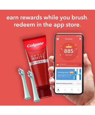Hum by Colgate Smart Electric Toothbrush Kit - Teal Green, Rechargeable Sonic with Bonus Replacement Head & Travel Case - Buy Online on GoSupps.com