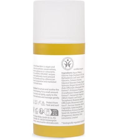 M HLE Organic Shaving Balm - Vegan After Shave Balm with Organic Argan Oil - 100 ml | Natural Cosmetics for Men - Buy Online on GoSupps.com