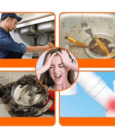 Pipeline Dredging Agent - Powerful Toilet & Sink Drain Cleaner | Homebbc Pipe Cleaner & Kitchen Unblocker (1Pc - Buy Online on GoSupps.com