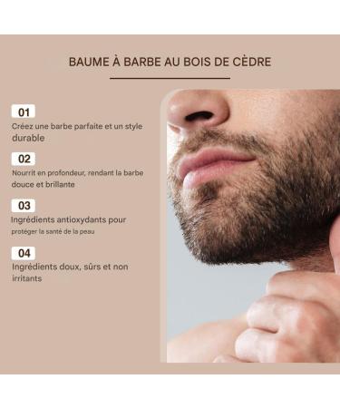 Men's Beard Butter 30g Beard Softener Styling Cream Facial Hair Health Frizz Control Aftershave Care - Buy Online on GoSupps.com
