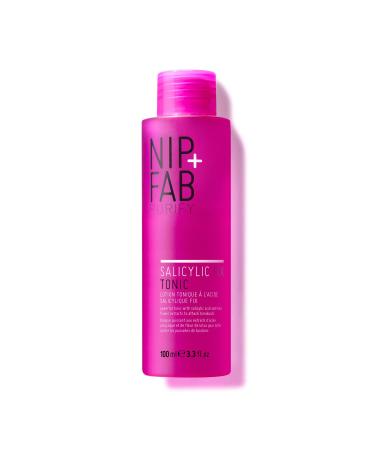 Nip + Fab Salicylic Acid Fix Tonic for Face with Witch Hazel Lotus Flower Extract BHA Toner for Breakouts Minimize Pores Oil Control 100ml - Buy Online on GoSupps.com