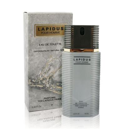 LAPIDUS by Ted Lapidus Eau De Toilette Spray 3.4 oz for Men - 100% Authentic Eau De Toilette 3.4 Fl Oz (Pack of 1)
