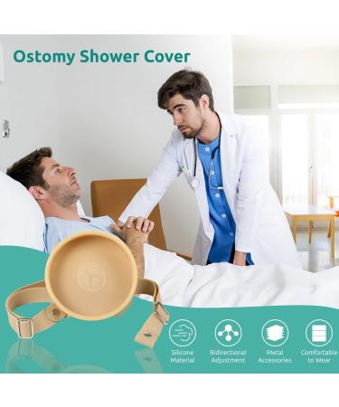Waterproof Ostomy Cover & Wound Protector - Adjustable Shower Belt for Comfort & Security - Buy Online on GoSupps.com