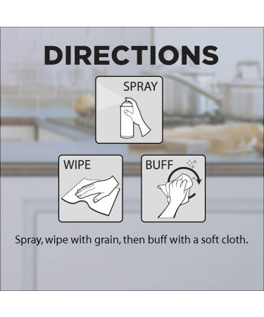 Weiman Stainless Steel Cleaner & Polish Aerosol 17 fl oz - Shine & Protect Your Appliances - International Shipping Available - Buy Online on GoSupps.com