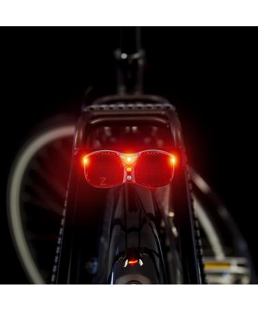 Montop LED Bicycle Rear Light | StVZO Approved | Reflector & Battery Operated Luggage Rack Light for Safety - Buy Online on GoSupps.com