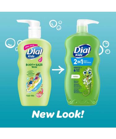 Dial Kids 2-in-1 Body+Hair Wash - Melon 96 | Gentle Cleansing for Kids' Skin and Hair - Buy Online on GoSupps.com