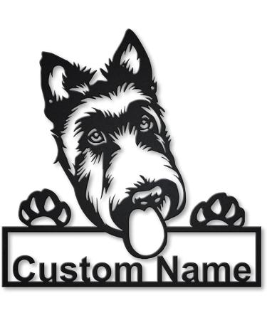 Personalized Scottish Terrier Wooden Shield Art | Custom Dog Decor | Unique Father's Day & Pet Gifts - Buy Online on GoSupps.com