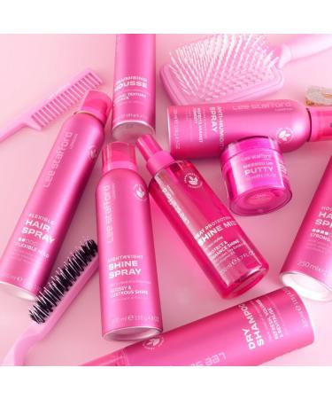 Lee Stafford Heat Protectant Hair Spray | Styling Collection - Best Thermal Defense Shine Mist for Daily Use Frizz Control with Protection Flat Iron & Blow Dry Safe Hydrating 6.7 Fl Oz Heat Protection Shine Mist - Buy Online on GoSupps.com