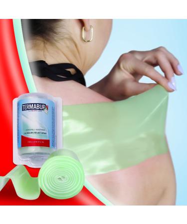 TermaBurn Aloe Wrap: Organic After Sun Treatment for Sunburn Relief | Made in USA with 100% Certified Aloe - Buy Online on GoSupps.com