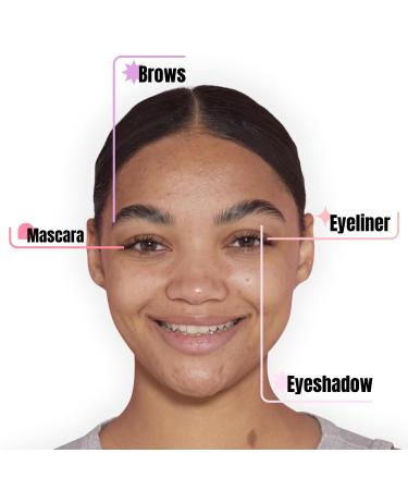 IncrediBROW Cosmetics Collection Eyebrow Glue extra strong hold lasts up to 16 hours 6 ml brown - Buy Online on GoSupps.com