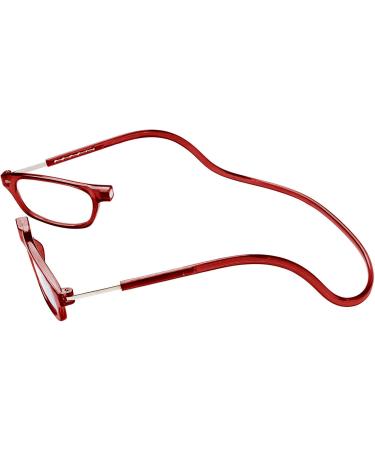 TBOC Reading Glasses +1.00 Diopter for Men & Women - Bordeaux Foldable Adjustable Magnetic Closure - Trendy Aid for Seniors with Presbyopia (1 Pack) - Buy Online on GoSupps.com