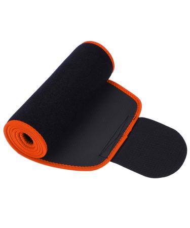 Vitdipy fitness belts for the gym durable and adjustable back support belt suitable for running gymnastics and dance orange M