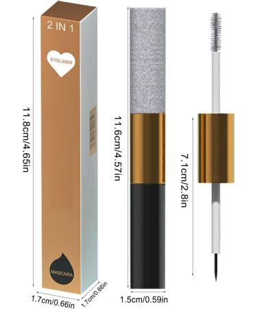 Hlagmix Sparkling mascara washable mascara eye makeup Shimmer Sparkly Mascara Glitter Mascara Washable Eyebrows Lengthening Makeup Eyeliner for Home Travel Hotel School - Buy Online on GoSupps.com