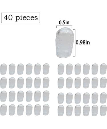 40Pcs Silicone Toe Protectors with Holes - Prevent ingrown toenails, corns, calluses, and blisters - Buy Online on GoSupps.com