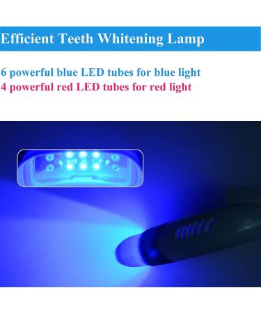 36W Teeth Whitening Lamp with 10 Cold Light LED | Bleaching Accelerator Light | Remote Control | Floor Standing Design - Buy Online on GoSupps.com