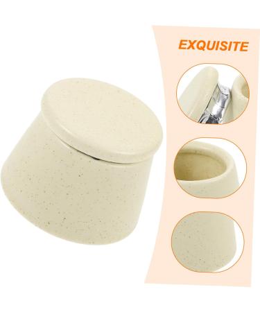 minkissy Dappen Dish Japanese Manicure Brush Cup Manicure Supplies Nail Art Supplies Dish for Acrylic Nails Acrylic Nail Supplies Japanese-style Nail Brush Bracket Plate Cup Ceramic Pot - Buy Online on GoSupps.com