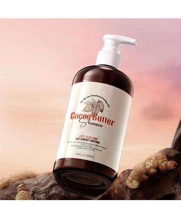 Shantou Yingji 400 ml shampoo for shiny hair hair shampoo for weak and brittle hair for a moisture boost and protection longlasting hydration and care cocoa butter shampoo shampoos1 1 - Buy Online on GoSupps.com