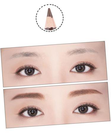 Beavorty 4 pcs brown eye shadow highlighter pencil dark brown eyeliner Brown Eyebrow Pencil longlasting - Buy Online on GoSupps.com