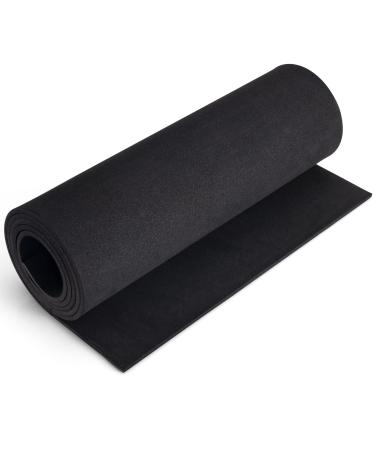 Black Foam Sheets Roll  Premium Cosplay Large EVA Foam Sheet 13.9 x 59 5mm Thick  Density 86kg/m3for Cosplay Costume  Crafts  DIY Projects by MEARCOOH Black Thickness-5mm - Buy Online on GoSupps.com