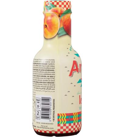 AriZona Europe Peach Ice Tea 500ml - Buy Online on GoSupps.com