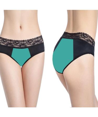 Noblood Eco-Friendly Period Underwear - Washable & Absorbent - Cotton Period Briefs for Girls (XXS/3XL) - 2-3 Tampon Capacity - Sustainable Menstruation Solution - Buy Online on GoSupps.com